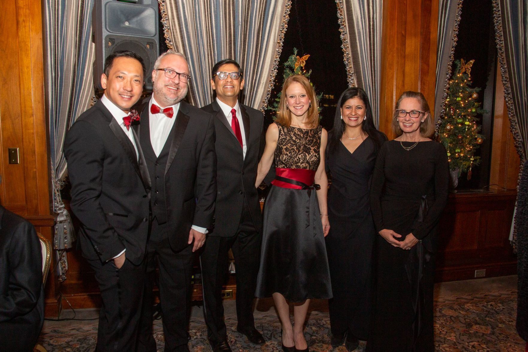 Arvan Chan, Brandon Gray, Rajiv and Kelly Patel, Marcela Hawn, Mary Karen Engel